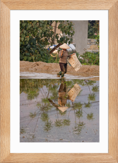 21x30 Frame Palm Reflection