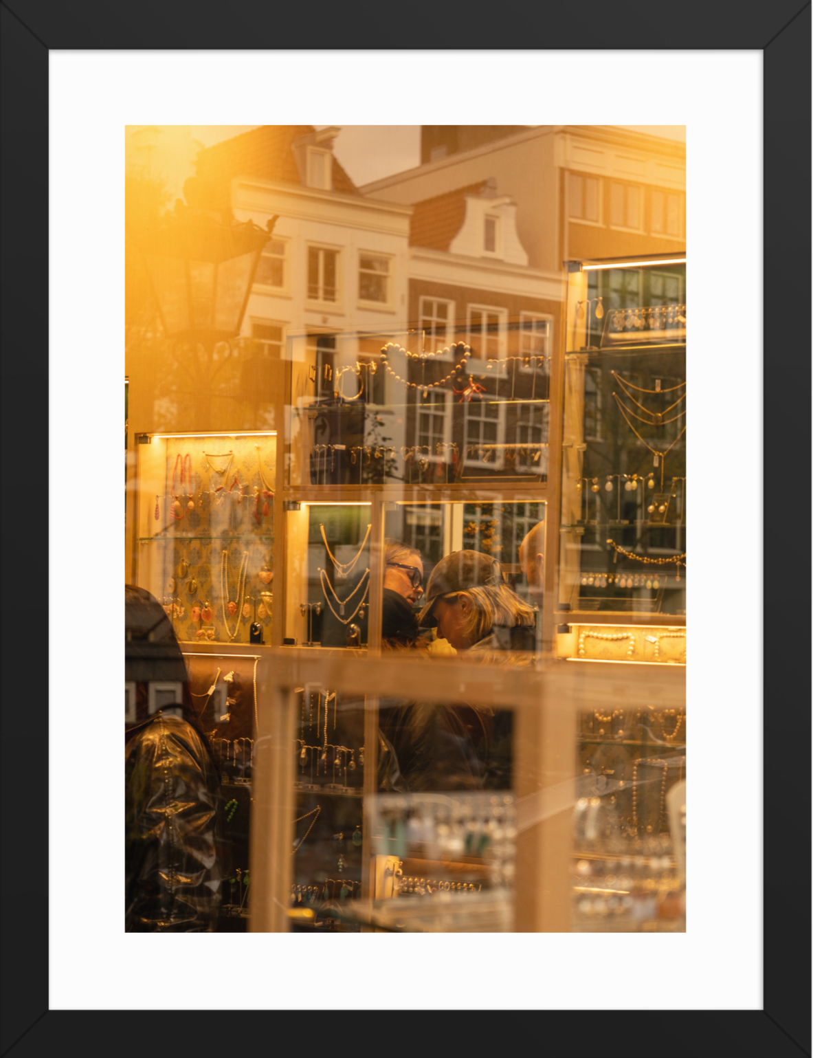 30x40 Black_Golden Reflection