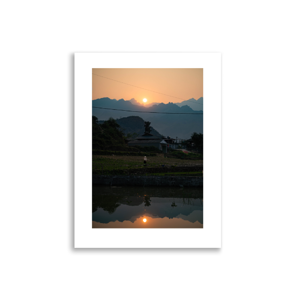 30x40 Frameless Serene_Reflection