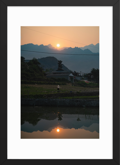 42x59.4 Black Serene_Reflection